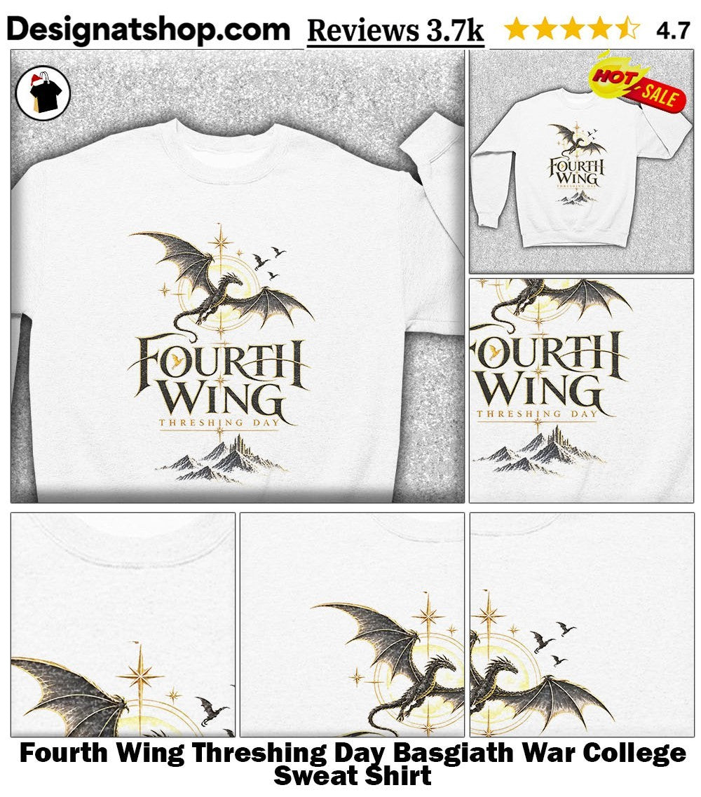 Fourth Wing Threshing Day Basgiath War College shirt