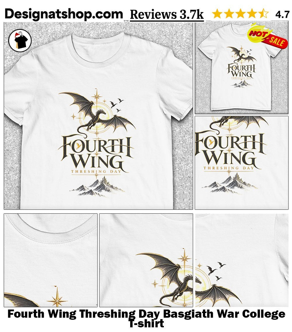 Fourth Wing Threshing Day Basgiath War College shirt