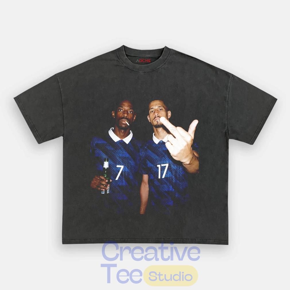 France National Team Dembélé x Saliba Drunk T-Shirt
