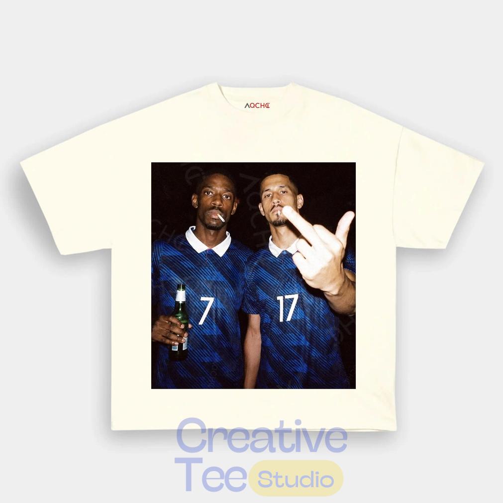 France National Team Dembélé x Saliba Drunk T-Shirt