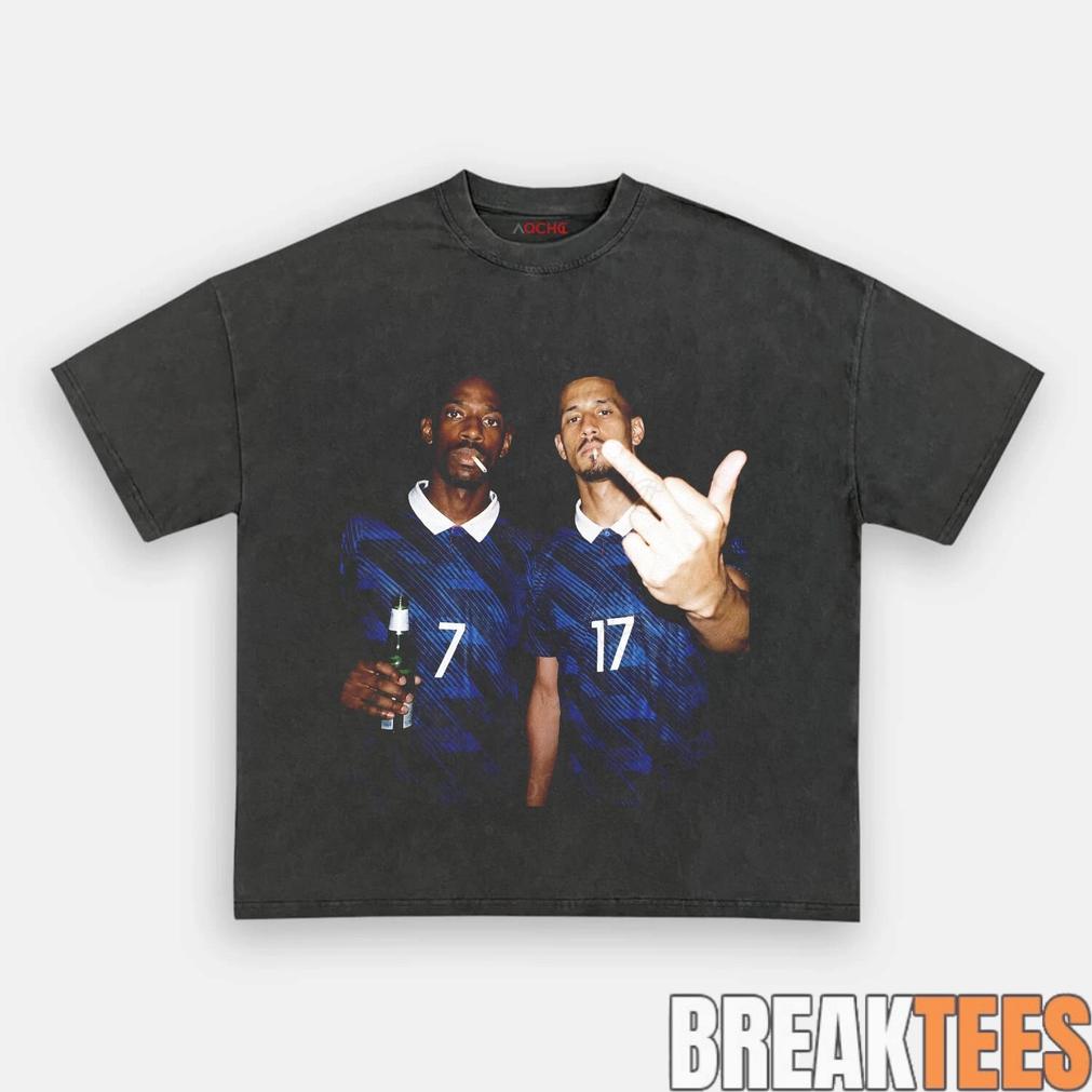 France National Team Dembele x Saliba Drunk Tee
