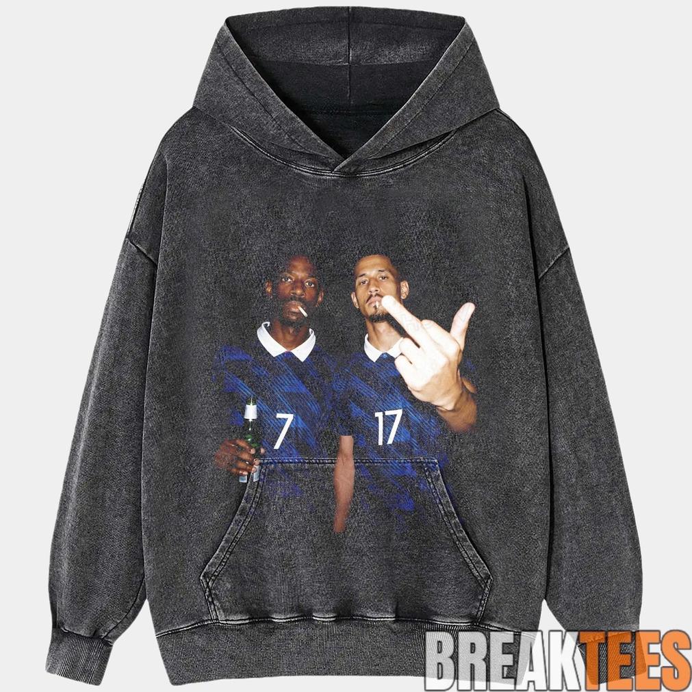 France National Team Dembele x Saliba Drunk Tee