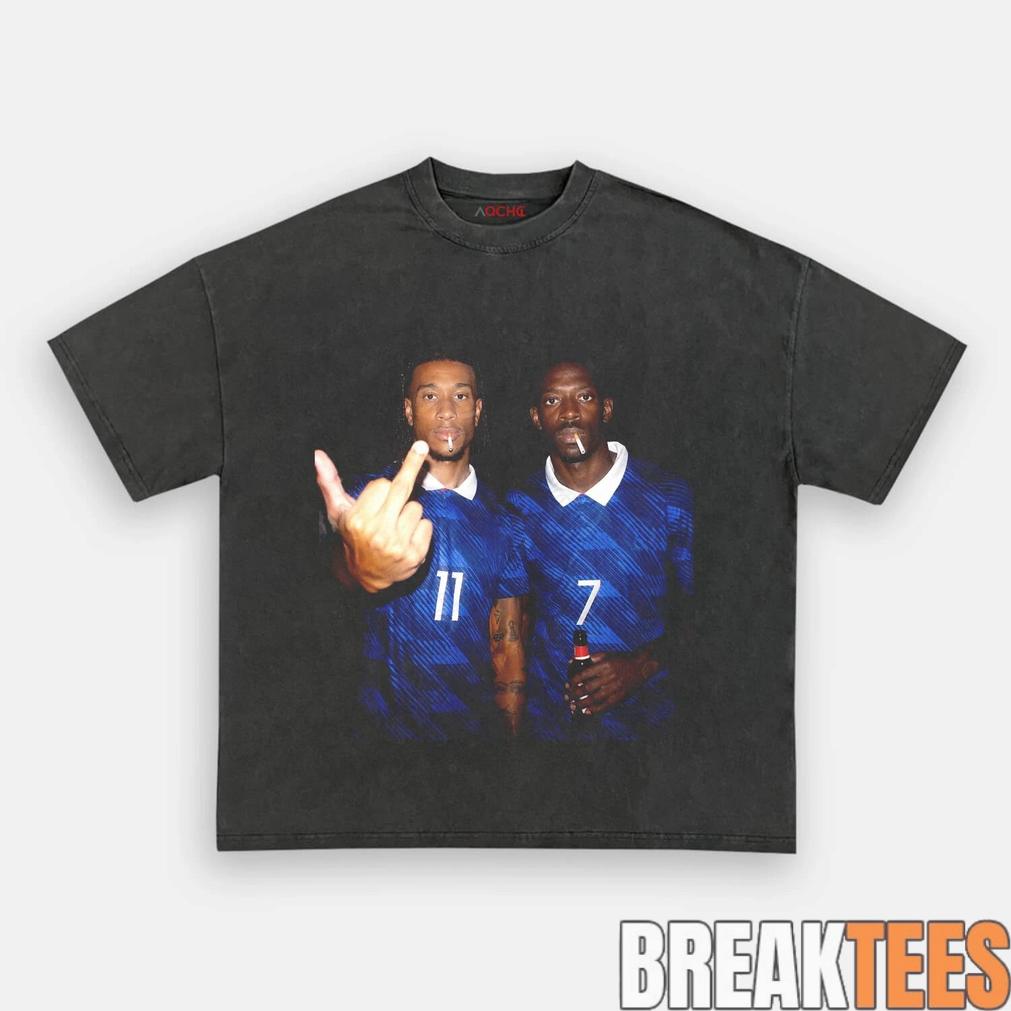 France National Team Olise x Dembele Drunk Smoke Tee