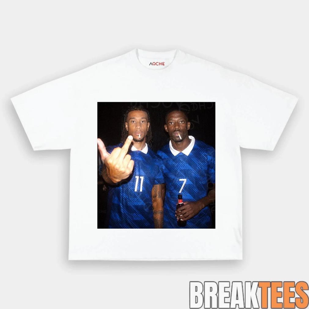 France National Team Olise x Dembele Drunk Smoke Tee