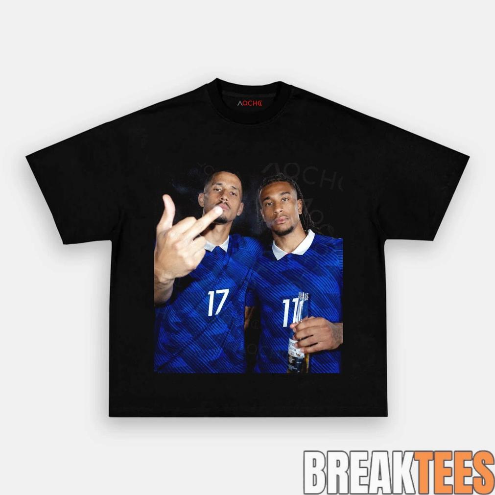 France National Team Olise x Saliba Drunk Smoke Tee