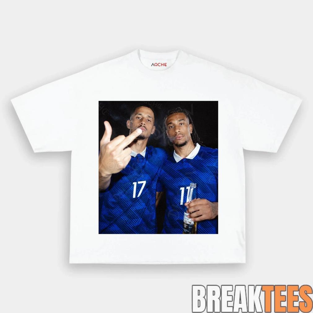 France National Team Olise x Saliba Drunk Smoke Tee