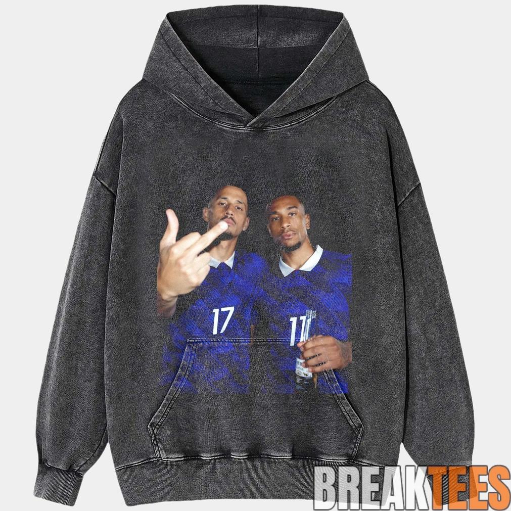 France National Team Olise x Saliba Drunk Smoke Tee