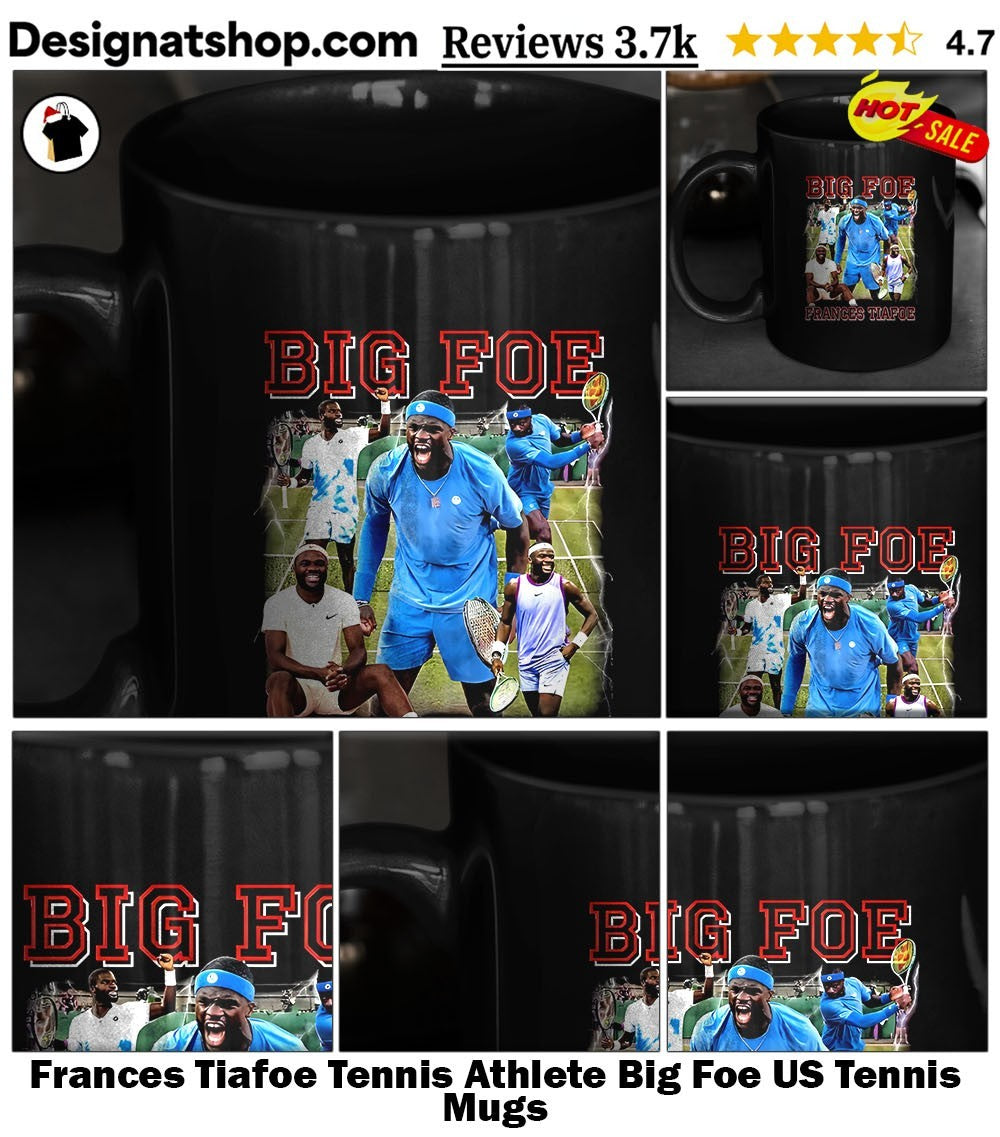 Frances Tiafoe Tennis Athlete Big Foe US Tennis shirt