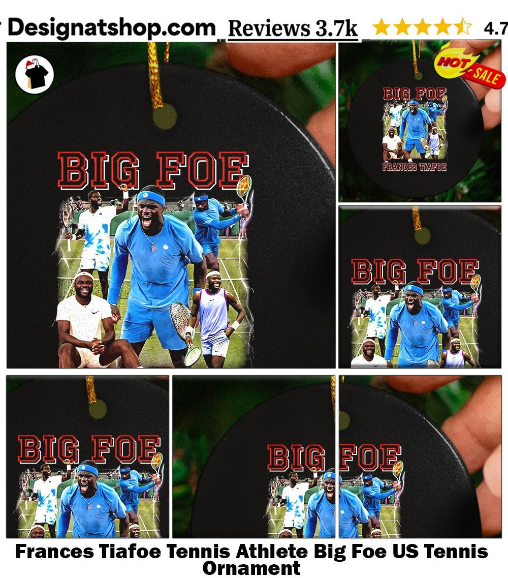 Frances Tiafoe Tennis Athlete Big Foe US Tennis shirt