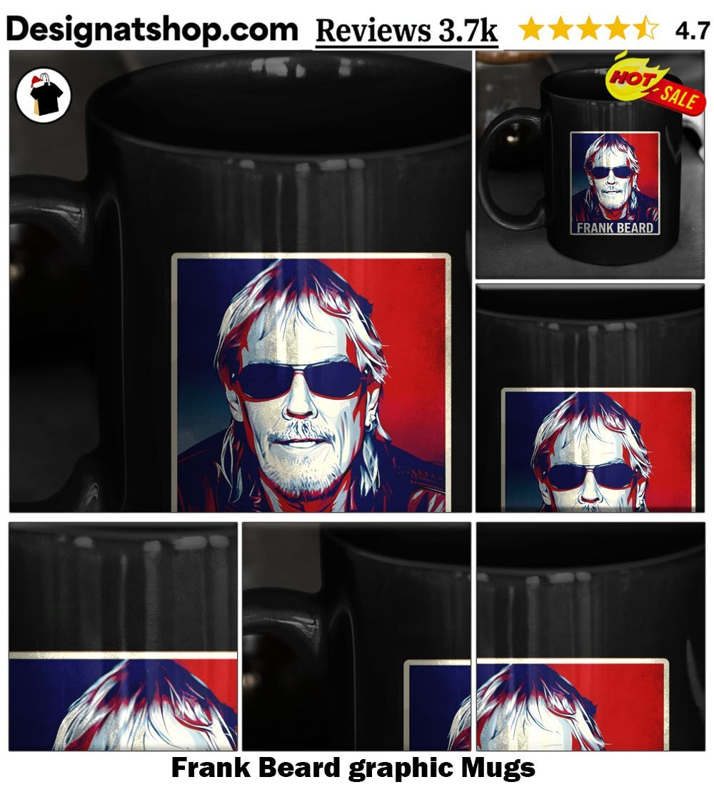 Frank Beard graphic shirt