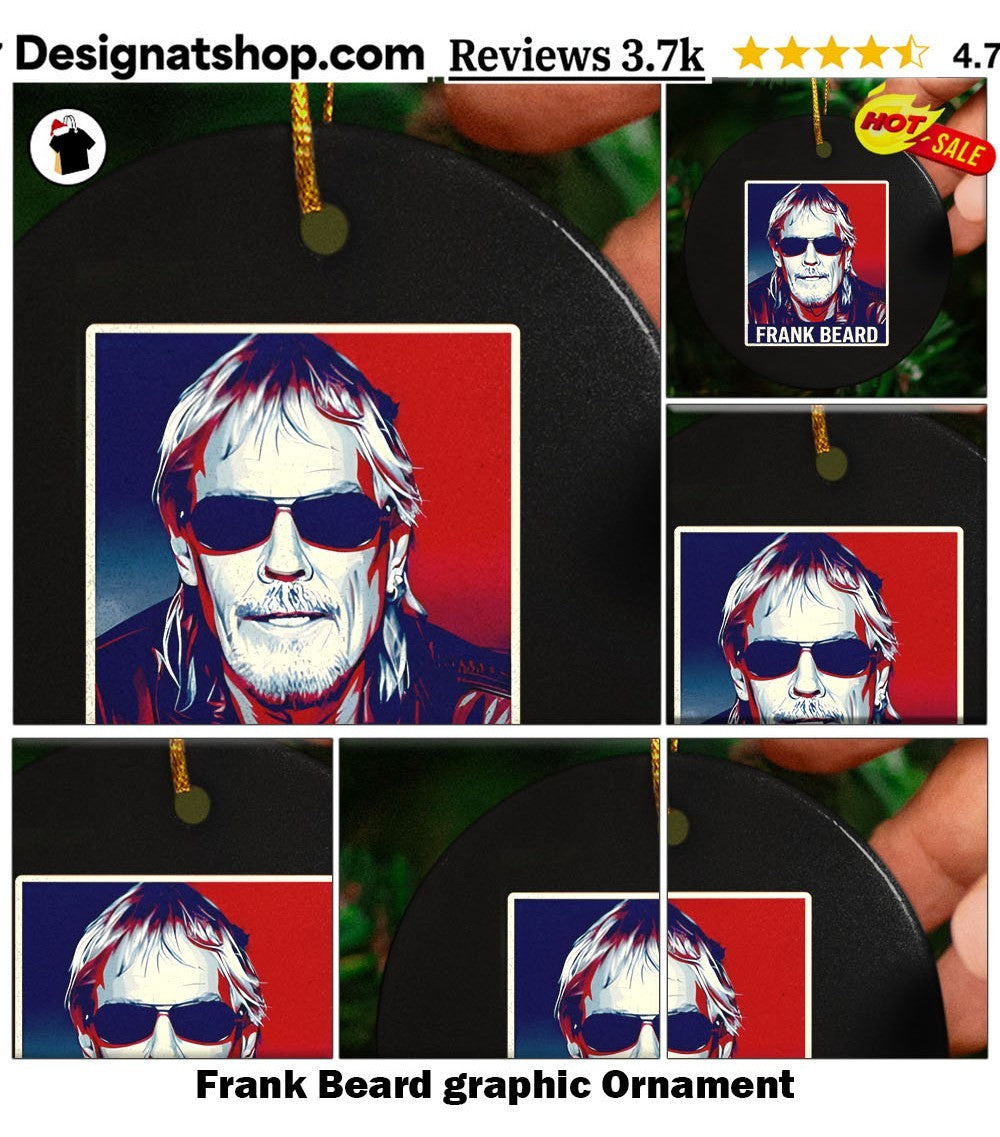 Frank Beard graphic shirt