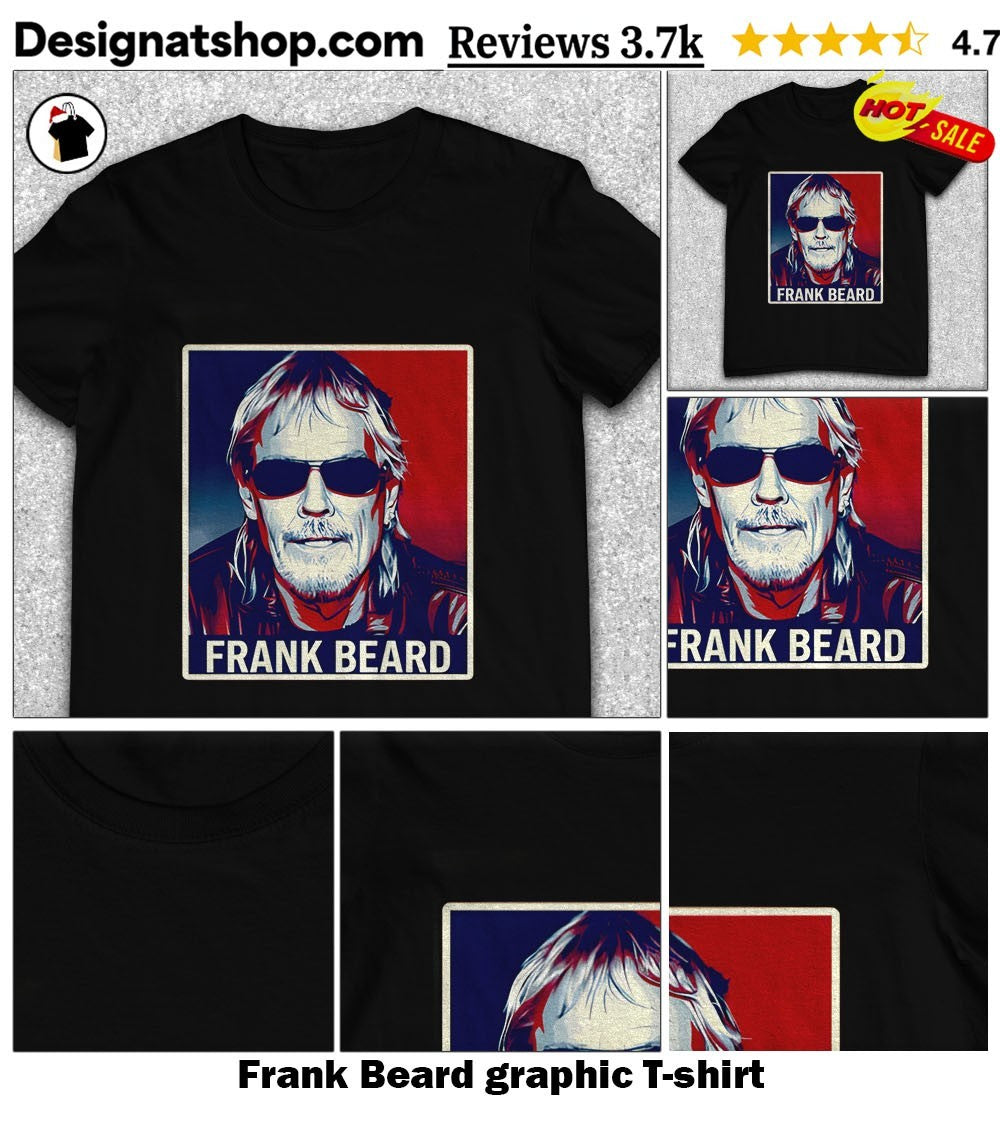 Frank Beard graphic shirt