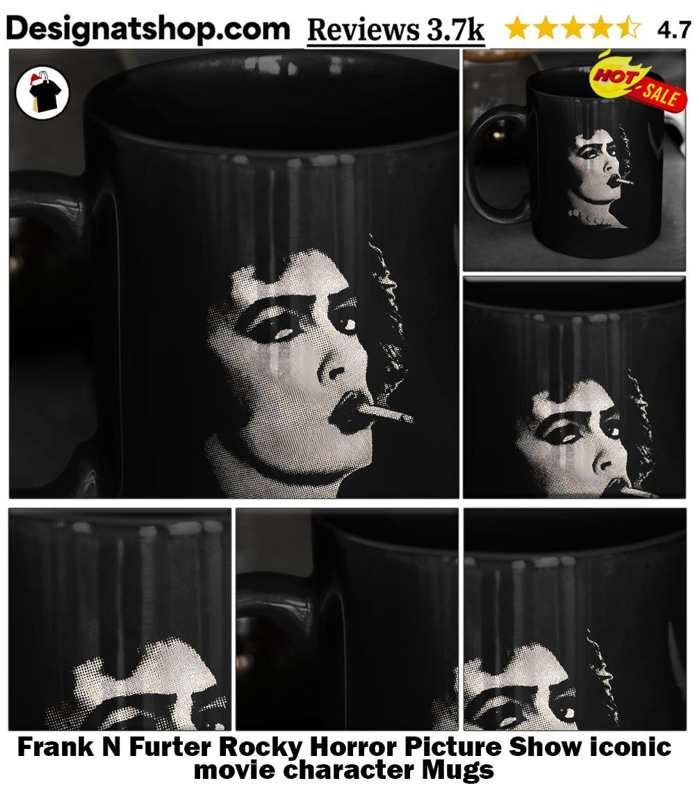 Frank N Furter Rocky Horror Picture Show iconic movie character shirt