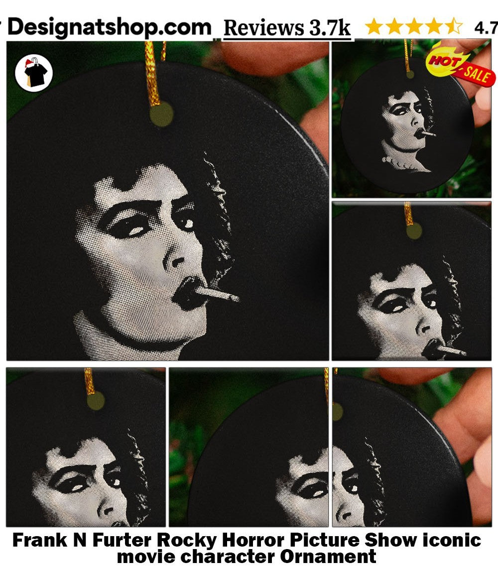 Frank N Furter Rocky Horror Picture Show iconic movie character shirt