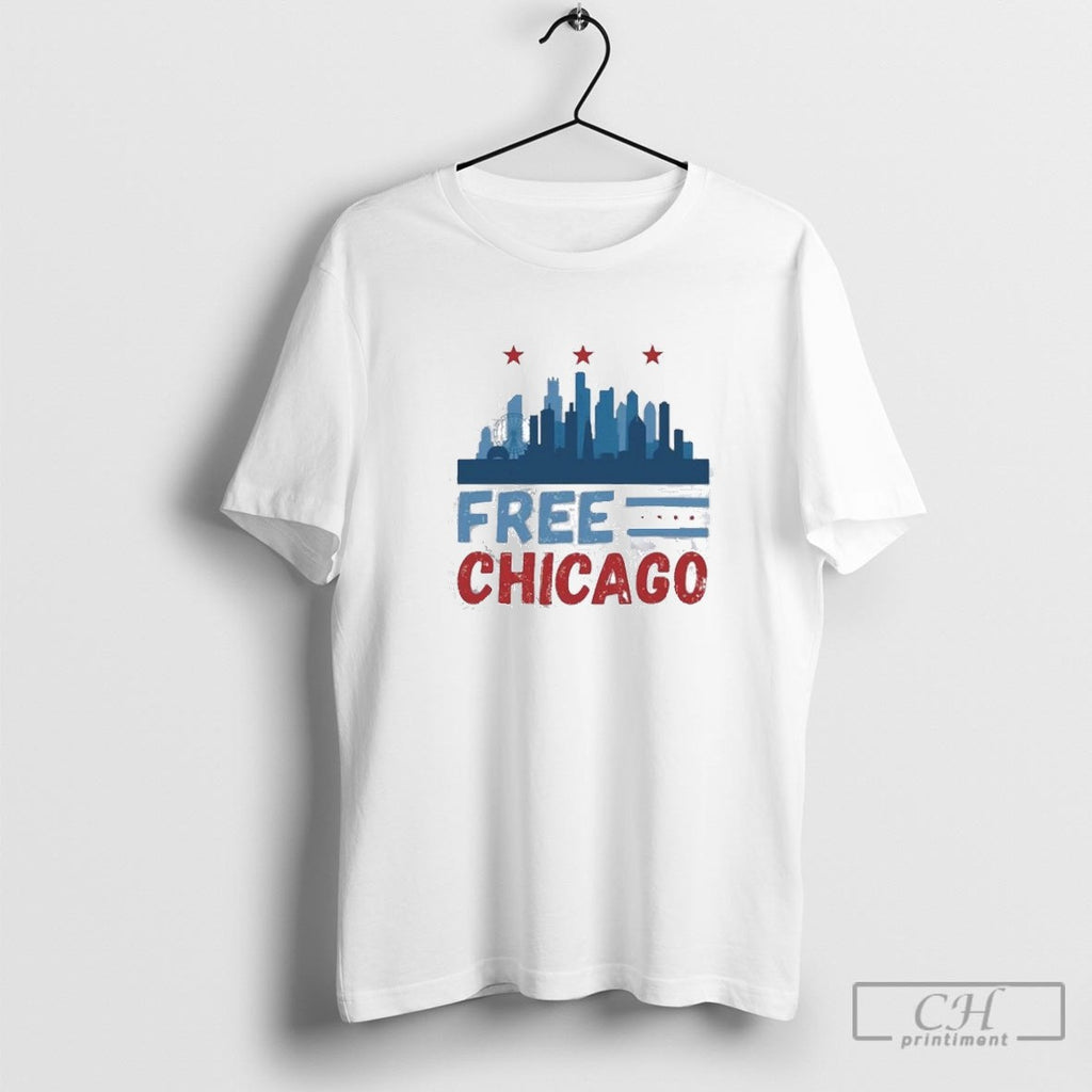Free Chicago Protest Political Shirt Sweater