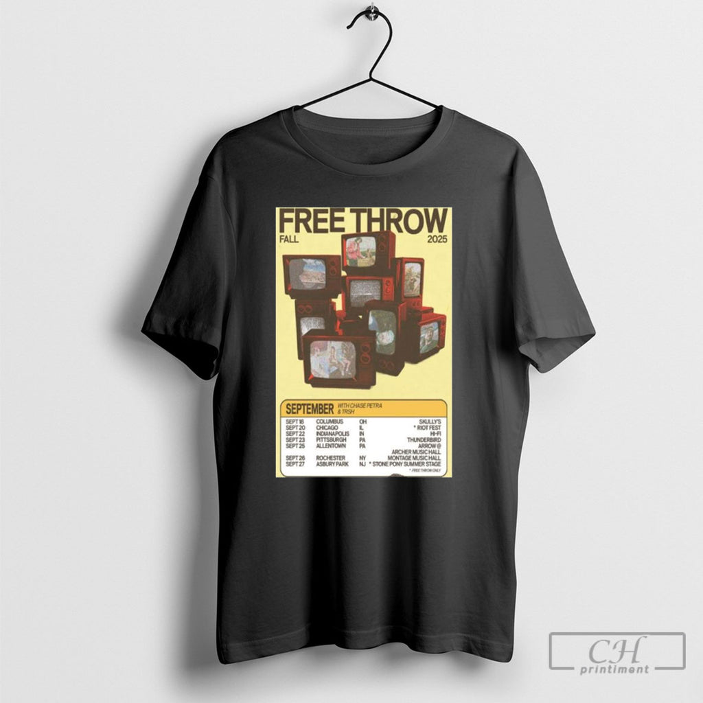 Free Throw Fall Tour September 2025 Shirt Sweater