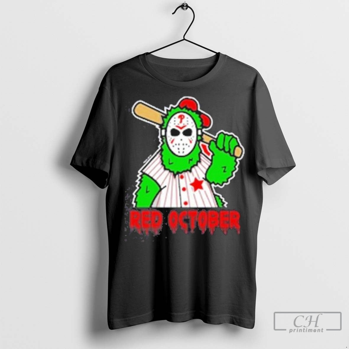 Friday 13th Phanatic Red October T Shirt Jpg