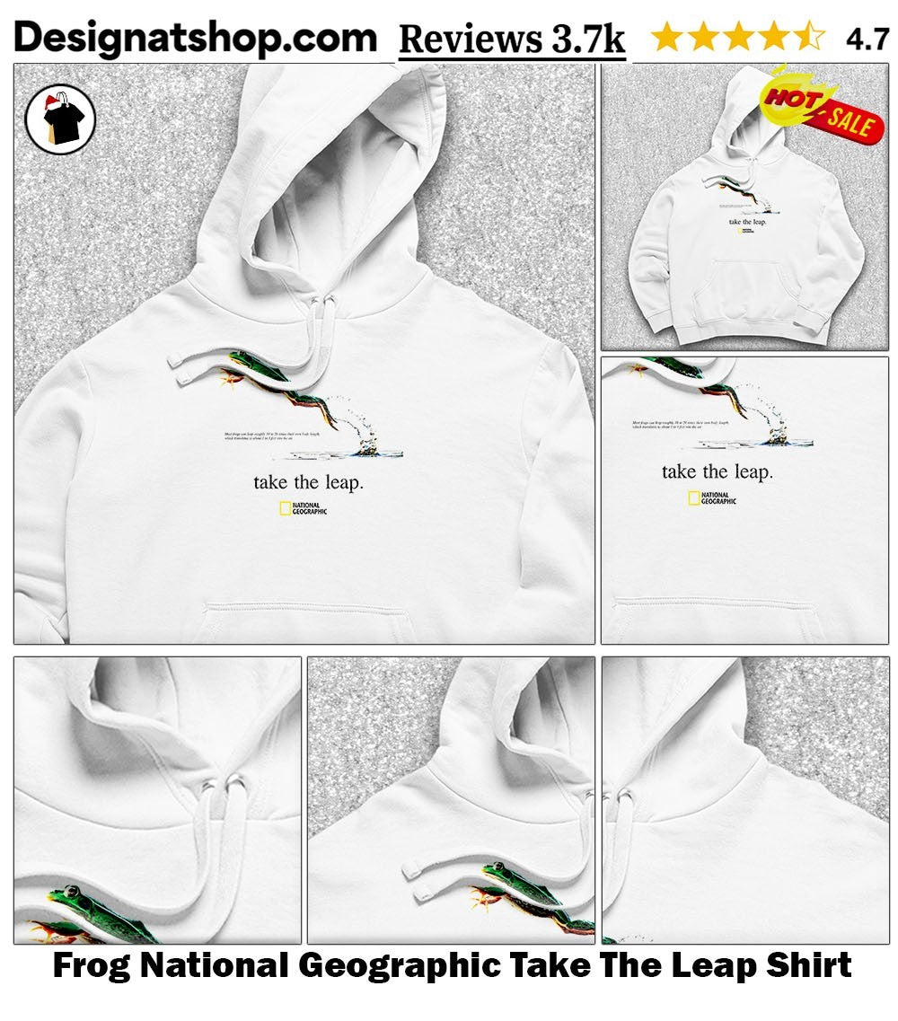 Frog National Geographic Take The Leap Shirt