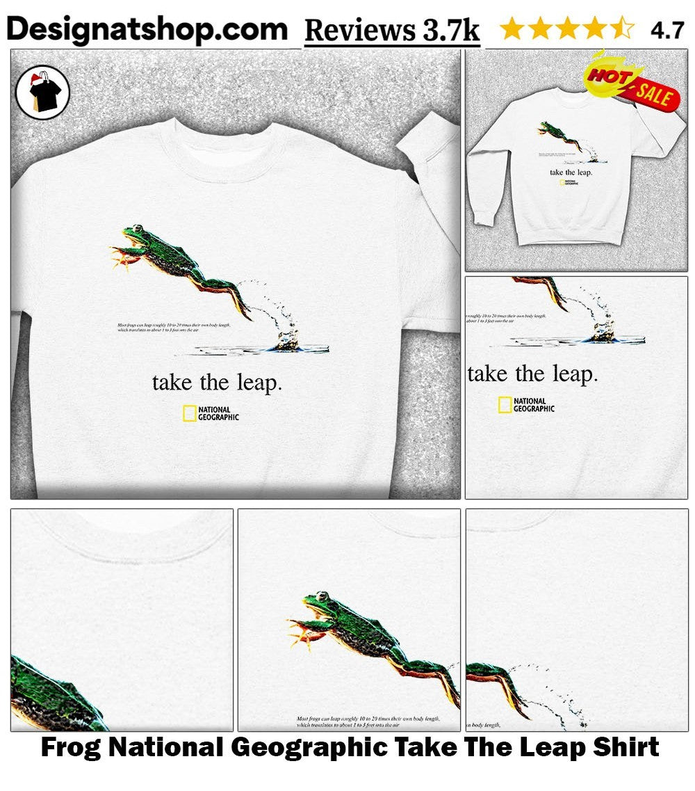 Frog National Geographic Take The Leap Shirt