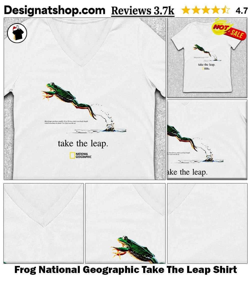 Frog National Geographic Take The Leap Shirt
