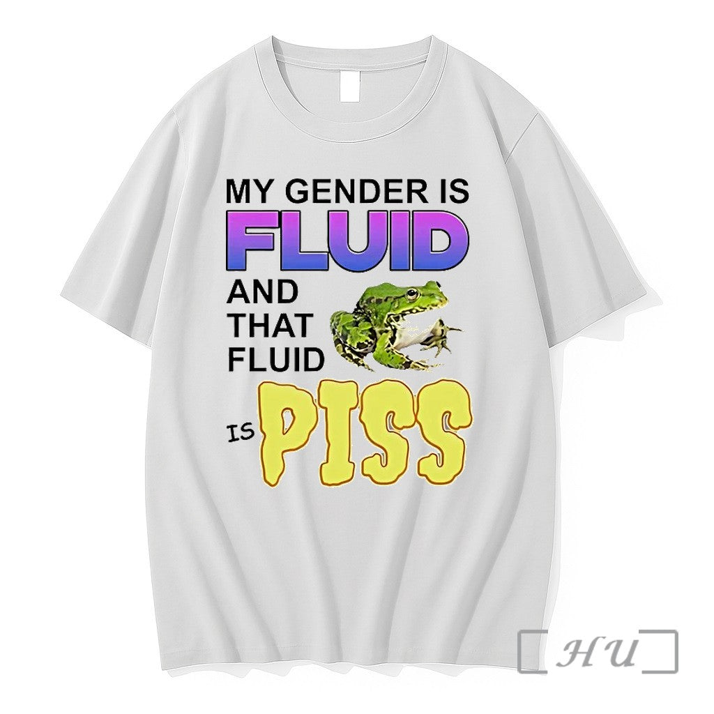 Frog My Gender Is Fluid And That Fluid Is Piss Tshirts Sweater Hoodie Jpg