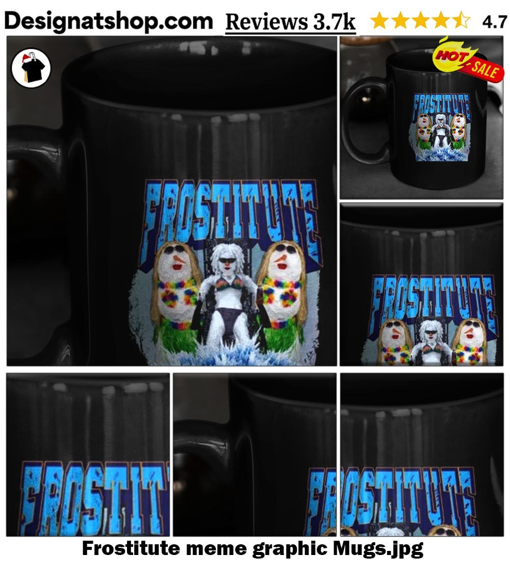 Frostitute meme graphic shirt