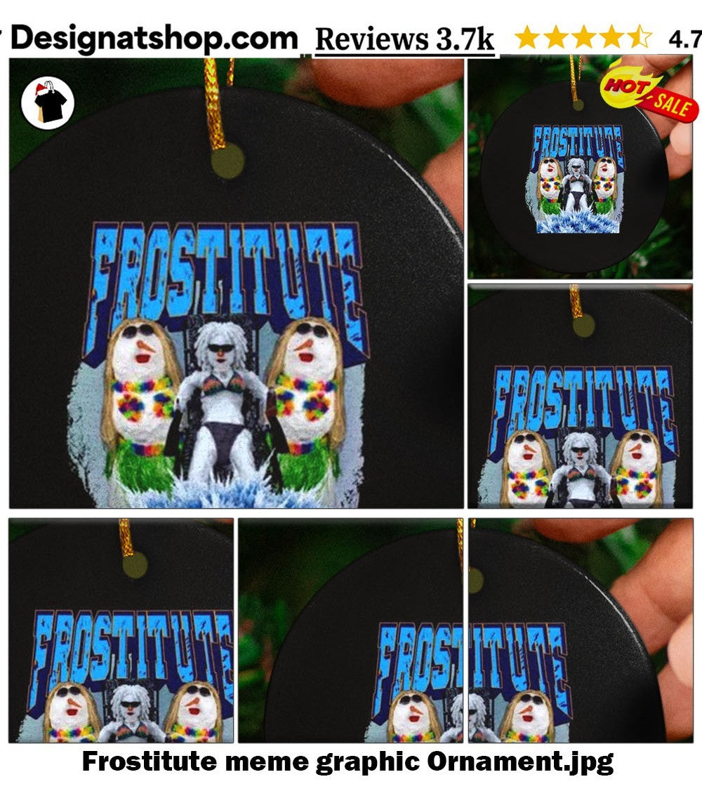 Frostitute meme graphic shirt