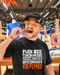 Fuck ICE punch nazis protect trans folks save Democracy go Flyers shirt