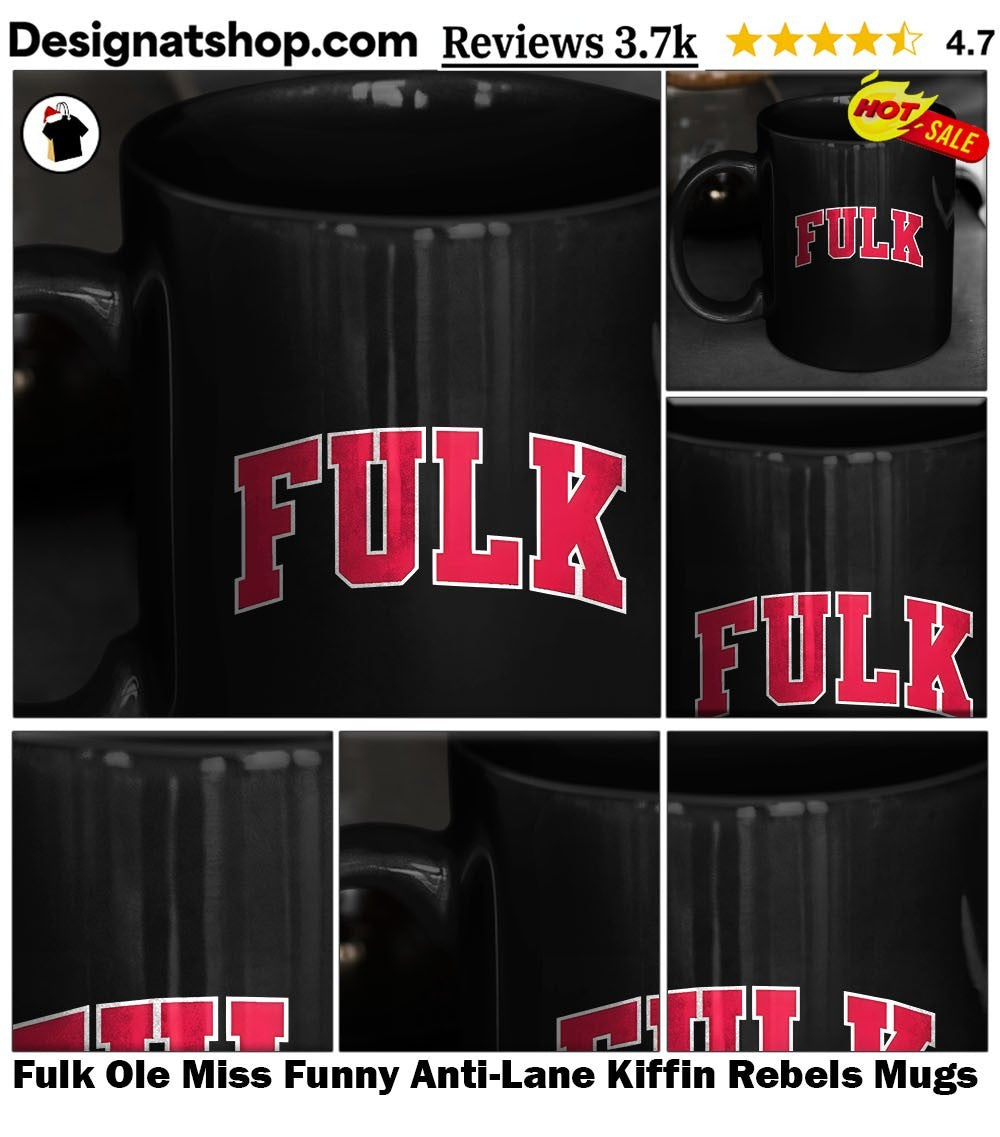 Fulk Ole Miss Funny Anti-Lane Kiffin Rebels shirt