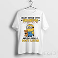 Funny Minion I Cant Argue With Grandma Shes Older Than Me And Old People Dont