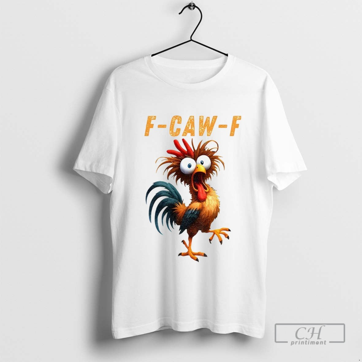 Funny Gothic Raven Chicken F Caw F Meme