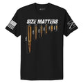 Women's Size Matters Boyfriend Fit T-Shirt - Black