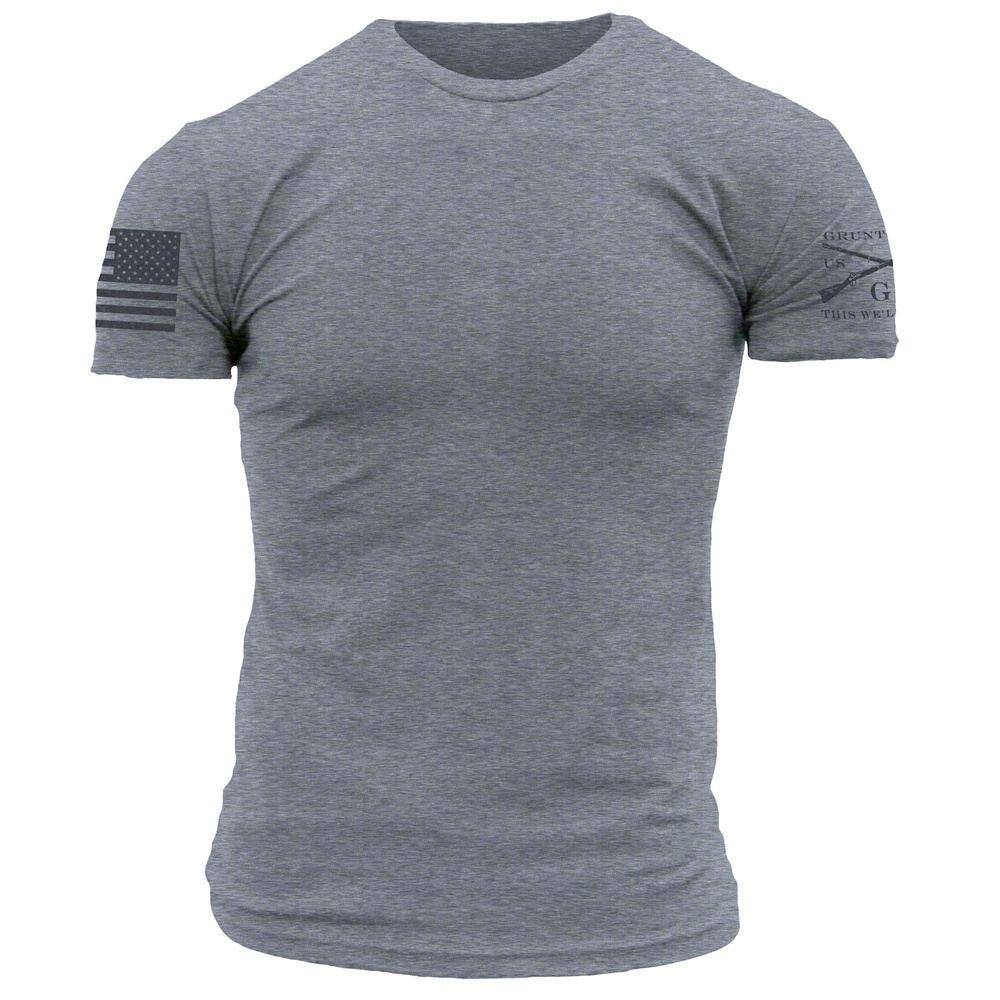 Basic T-Shirt - Dark Heather Grey