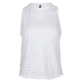 Women's Burn Out Tank - White