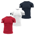 Basic T-Shirts - Patriot Pack - 3 Pack
