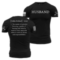 Husband Defined T-Shirt - Black