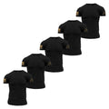 Basic T-Shirts - Black - 5 Pack