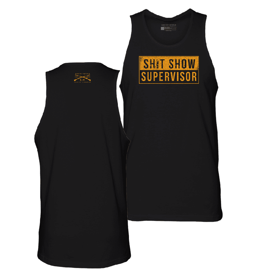 Sh*t Show Supervisor Tank - Black