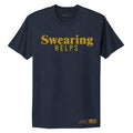 Women's Swearing Helps Boyfriend Fit T-Shirt - Midnight Navy