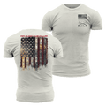 Red Blood Blue Collar® T-Shirt - Sand