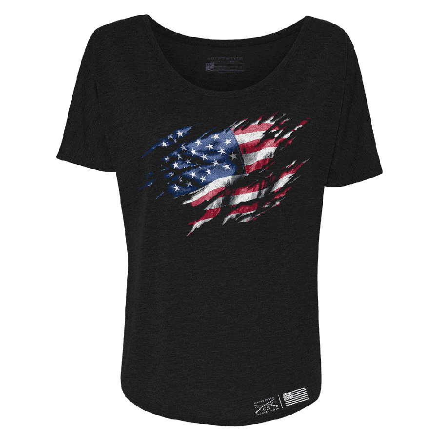 Women's Still Standing Slouchy Fit T-Shirt - Black