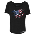 Women's Still Standing Slouchy Fit T-Shirt - Black