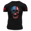 American Reaper Skull T-Shirt - Black