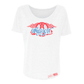 Women's AeroAmerica Slouchy Fit T-Shirt - White