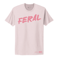 Women's Feral Boyfriend Fit T-Shirt - Light Pink