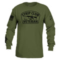 Strip Club Veteran Long Sleeve - Military Green