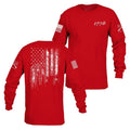 1776 Flag Long Sleeve - Red