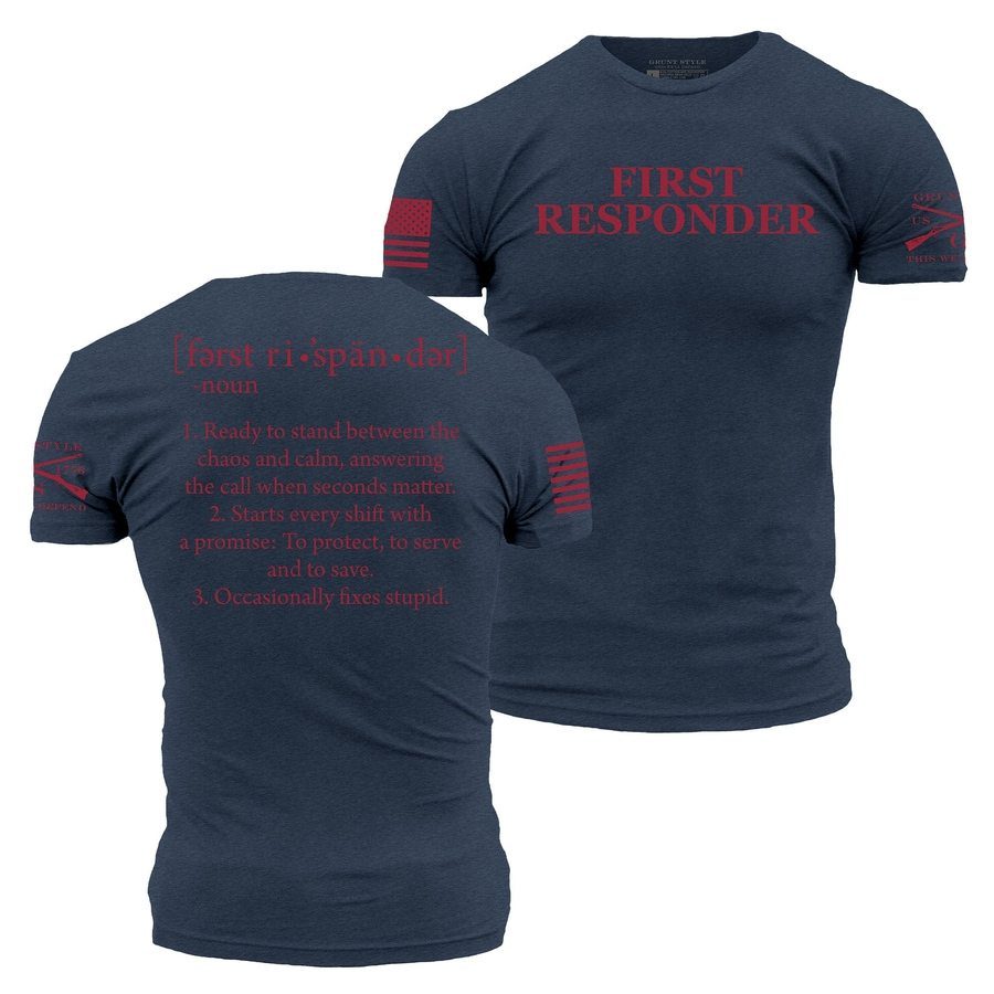 First Responder Defined - Midnight Navy