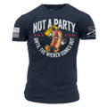 Wiener Party T-Shirt - Midnight Navy