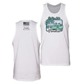 Rolling Into Paradise Tank - White
